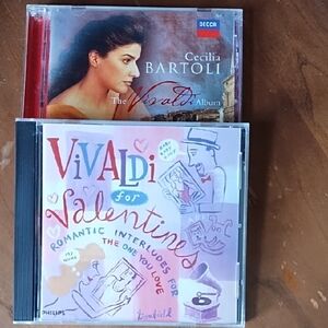 Vivaldi 2 CDs Love Songs Birthday Anniversary Gift Date Night Orchestra Opera